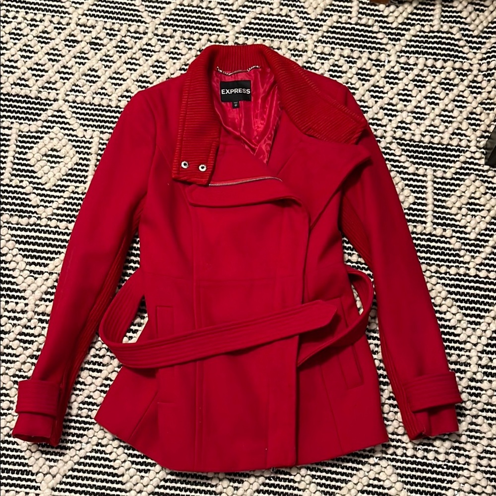 Express Women's Red Jacket